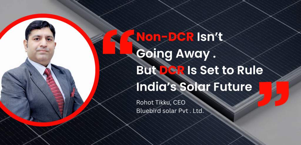 Bluebird solar on DCR module mandatory from june 1 2026