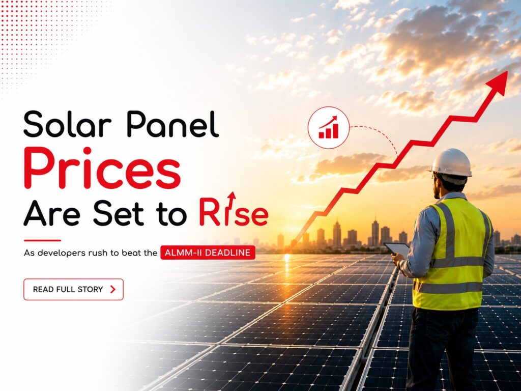 Solar panel price in india