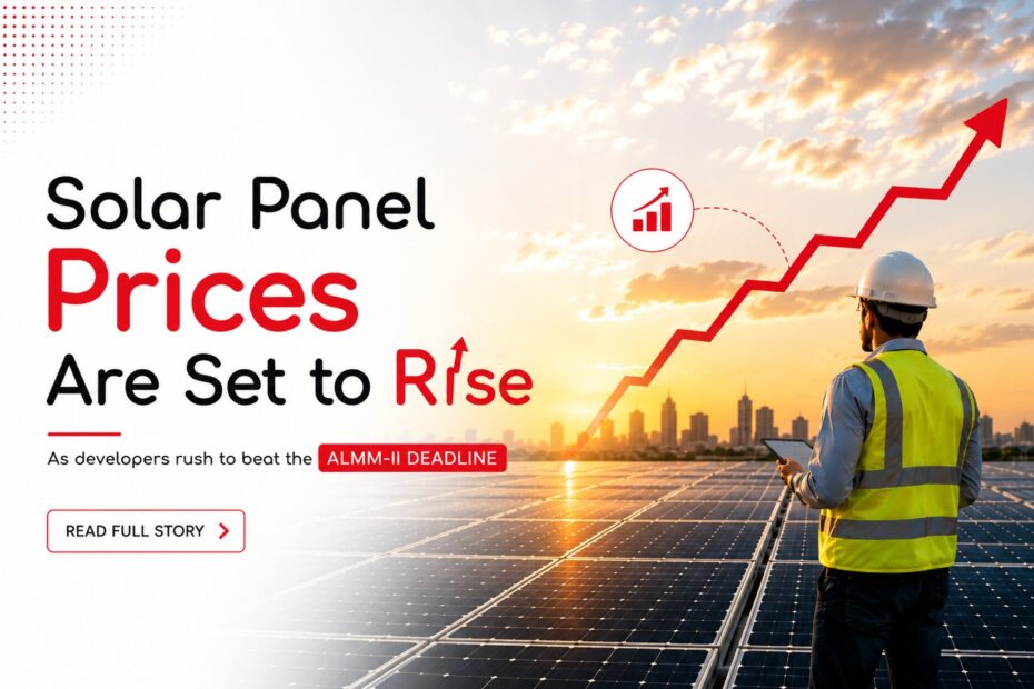 Solar panel price in india