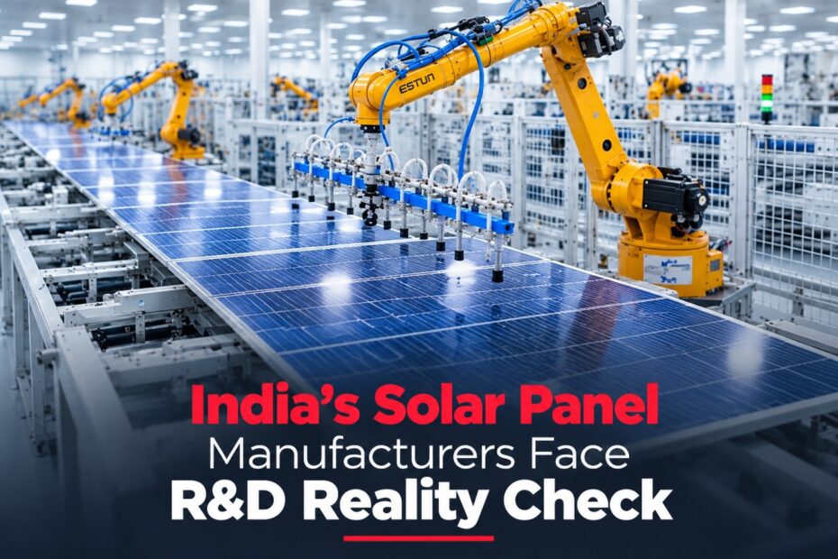 solar panel manufacturer in india